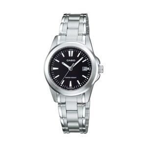 Casio Women’s Silver Dial Stainless Steel Bracelet Watch – Casio LTP‑1170G‑7A